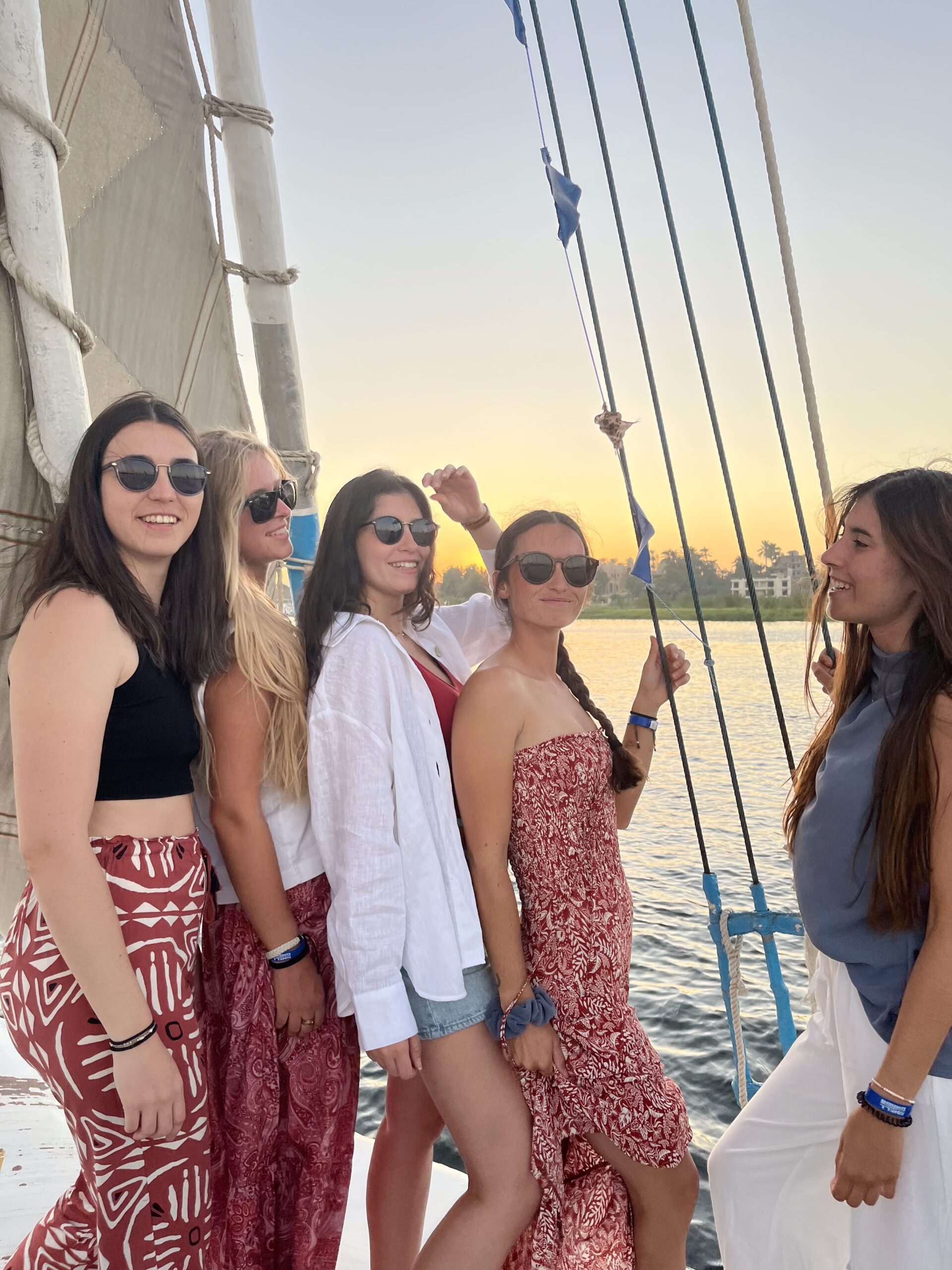 Sail the Nile on a traditional felucca